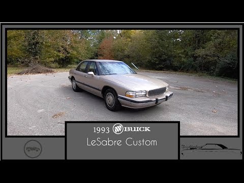 1993 Buick LeSabre Custom|Walk Around Video|In Depth Review|Test Drive