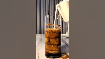 Easy Ice Coffee Recipe at Home Cold Milk Iced Coffee ASMR ☕