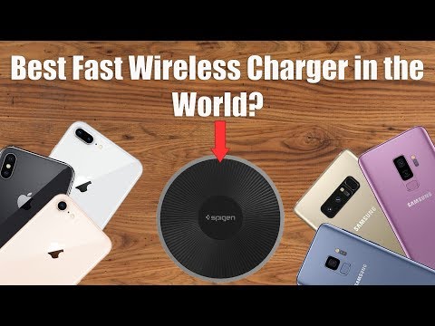 The Best Fast Wireless Charger - Spigen - iPhone - Samsung - LG