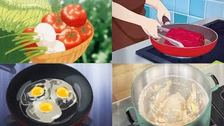 Anime Aesthectic Cooking l pt. 8 #animefood #anime #fyp #food #japanesefood #relaxing