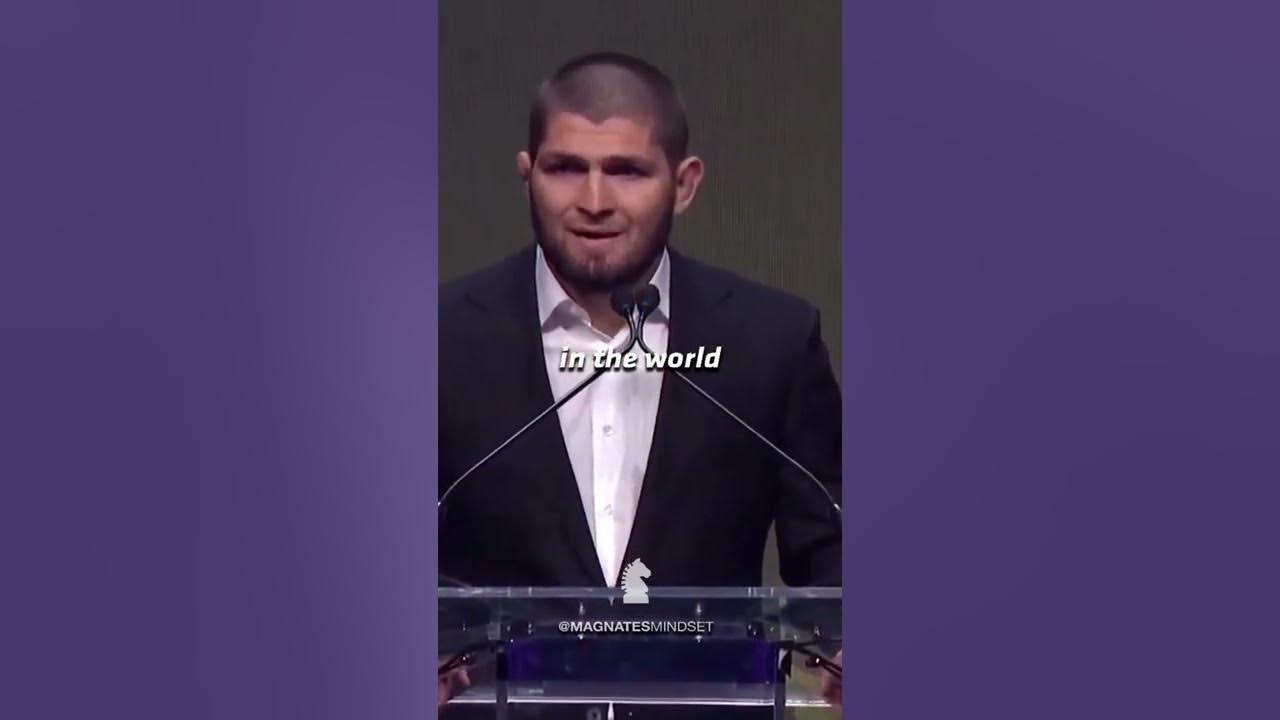 Everything Comes from GOD – Khabib Nurmagomedov Everything Comes from GOD – Khabib Nurmagomedov
