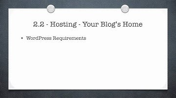 Where To Host Your Blog