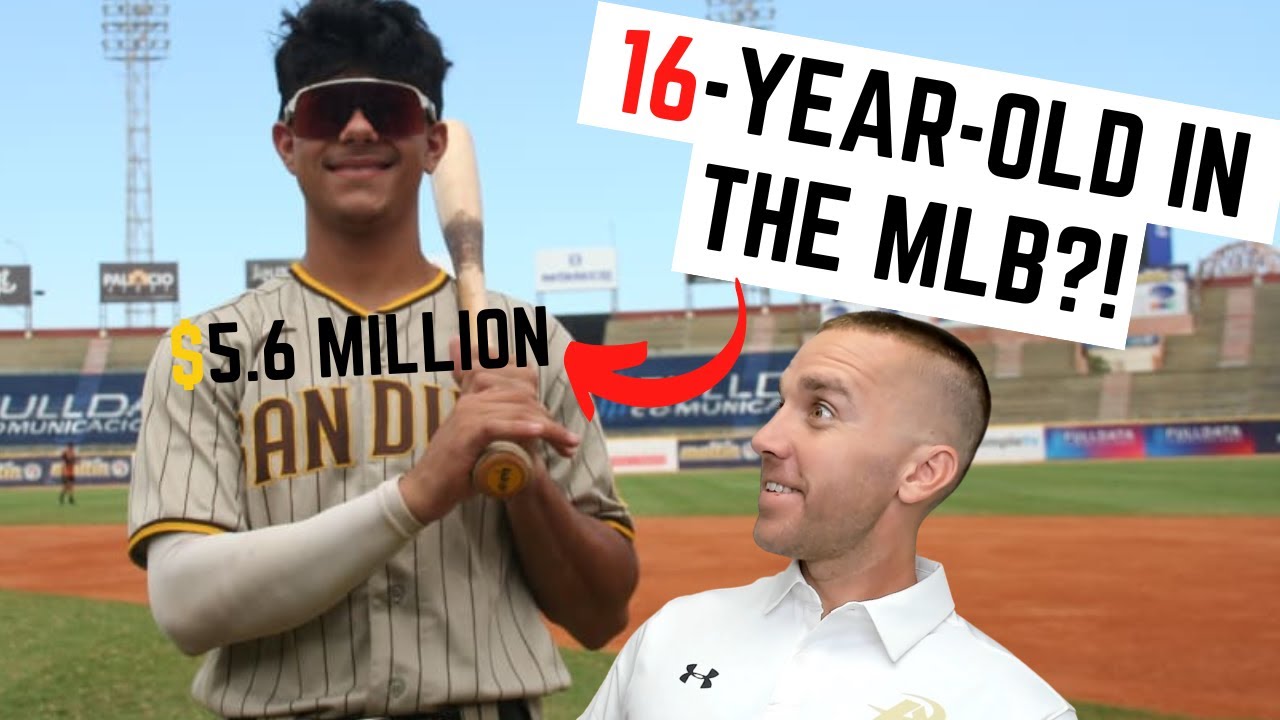 16-Year-Old Playing in the MLB - Signed for $5.6 Million - Ethan Salas