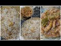 Chicken chili dry with egg fried rice | Beeka&#39;skitchen