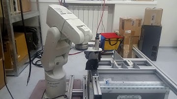 Полировка роботом Mitsubishi RV-1A