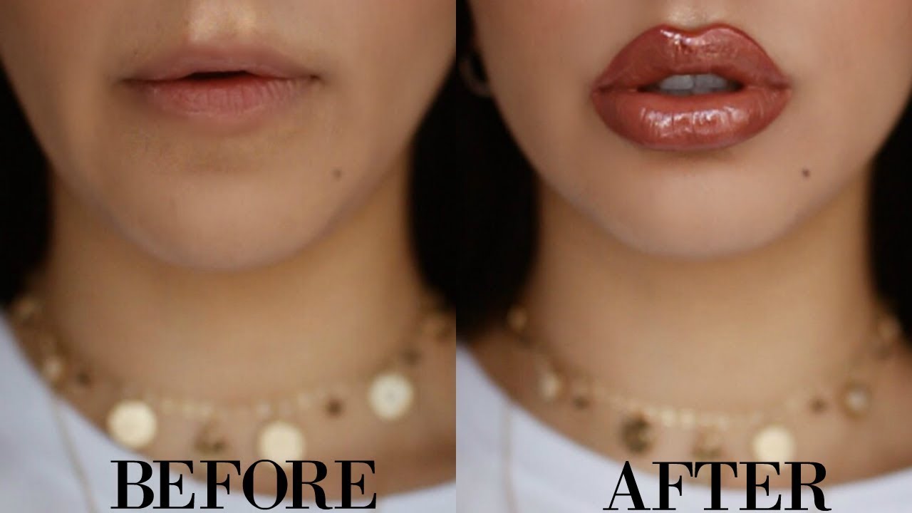 Fake A Lip Job Easy Hacks For Bigger Lips Instantly Youtube