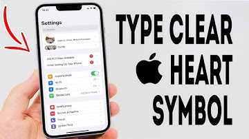 How To Type Clear Heart Symbol On iPhone - Full Guide