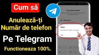 Fix- Telegram Acest Număr De Telefon Este Interzis Recupera