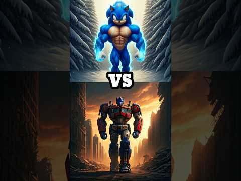 Optimus Prime Vs Transformers Vs Sonic The Hedgehog Megatron Scourge Devastator Crankcase 