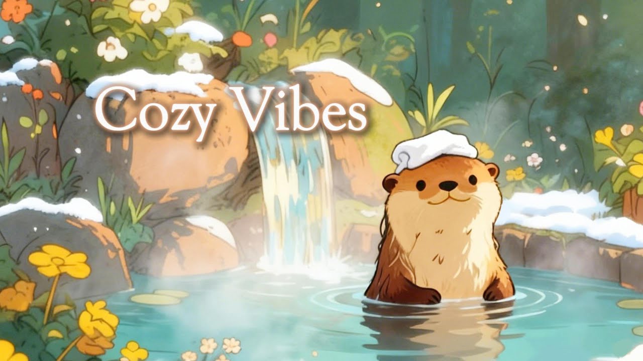 Cozy Winter Moments | Warming Up with an Otter 