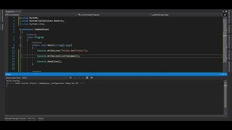 C# | Comma to List & List to Comma