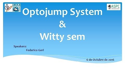 Optojump System and Witty Sem