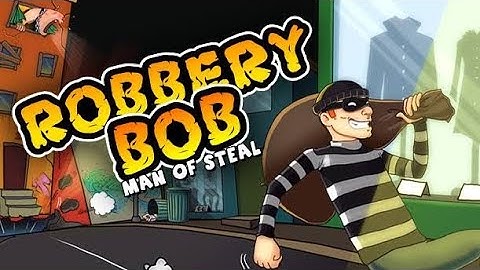 Robbery Bob - Hindi Gameplay Walkthrough Part 2 - Chapter 2: Downtown  (iOS, Android)