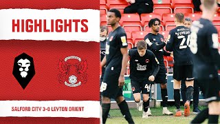 HIGHLIGHTS: Salford City 3-0 Leyton Orient