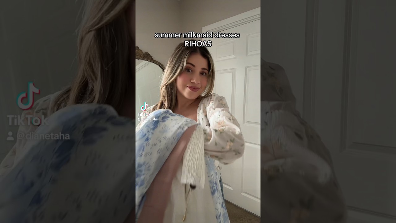 RIHOAS summer dress try-on