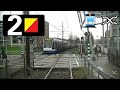 🚊 GVB Amsterdam Tramlijn 2 Cabinerit Nieuw Sloten - Centraal Station met 11G  Drivers view POV 2016