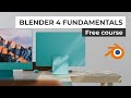 3D modeling. Shading. Lighting and Rendering in Blender 4. For Beginners. Course Intro.