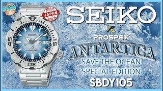 Stunner! | Seiko Prospex Save The Ocean Antarctica 200m Monster SBDY105 | SRPG57K1 Unbox & Review