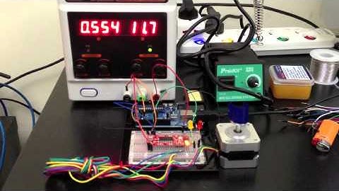 EasyDriver + Stepper Motor with Arduino