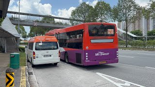 SBS Transit Scania K230UB (Euro 4 Batch 2) SBS8117X on Service 22 departing Bus Stop 54101