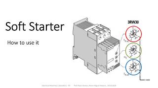 Soft Starter - Operating guide screenshot 4