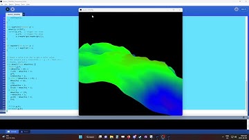 3D Perlin noise Terrain in Processing