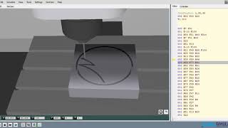 CNC SIMULATION (PROTON LOGO)