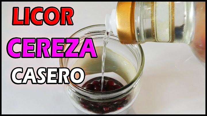LICOR de CEREZAS BIO casero | Conservar Cerezas | Huerto en Casa | Ecological cherries liqueur