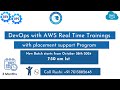 DAY 1 DevOps with AWS: Real-Time Training & Placement Program | Contact 9010470520