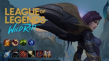 Wild Rift Kaisa Full Gameplay!! - BEST BUILD FOR DRAGONLANE KAISA!