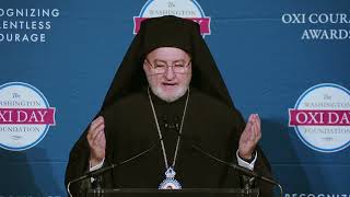 Invocation by Greek Orthodox Archbishop of America Elpidophoros and National Anthems