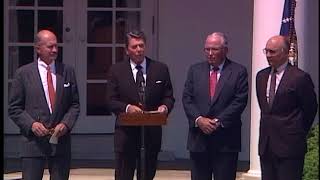 President Reagan's Remarks at Presentation Ceremony for the \\