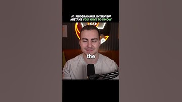 This is the #1 mistake people make in interviews.