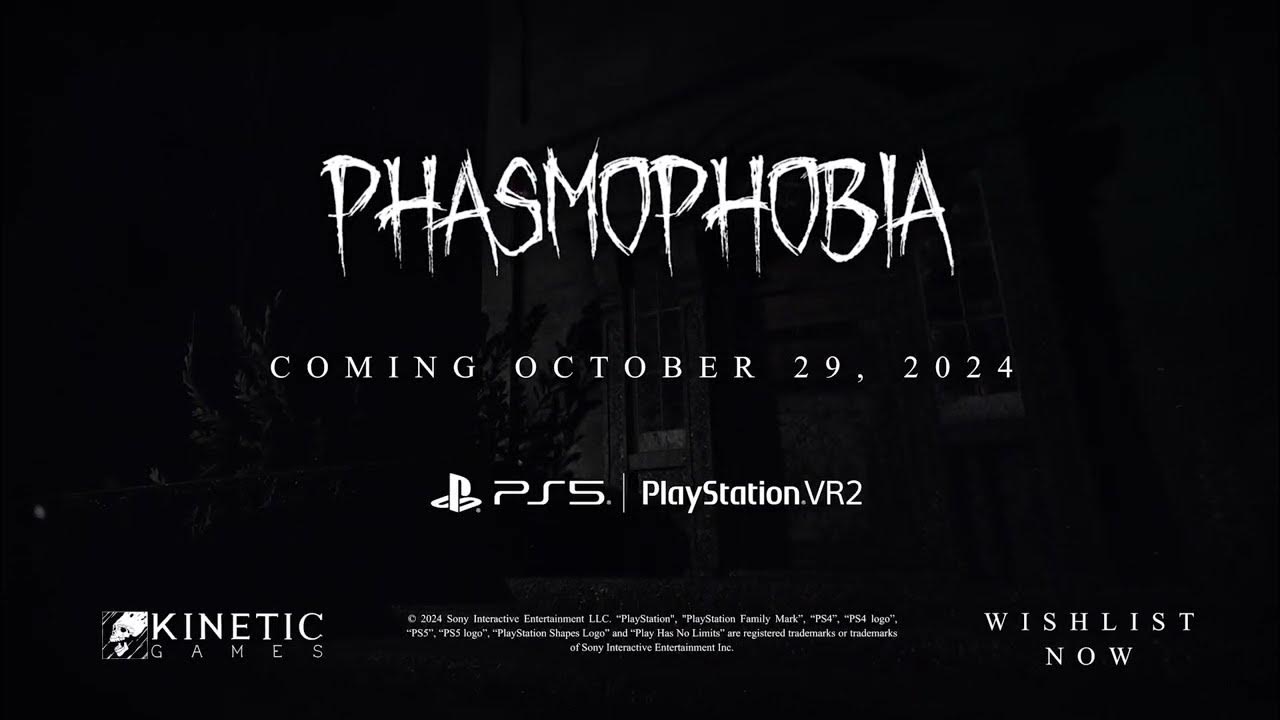 Phasmophobia - Release Date Trailer | PS5 & PS VR2 - YouTube