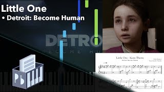 Little One - Detroit: Become Human OST (Piano Tutorial) chords