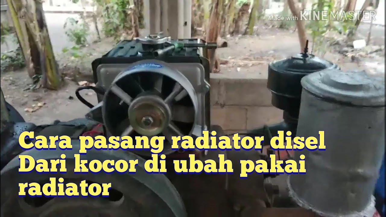Cara Pasang Radiator Diesel 24 Pk Dari Kocor Di Ubah Jadi Radiator Youtube
