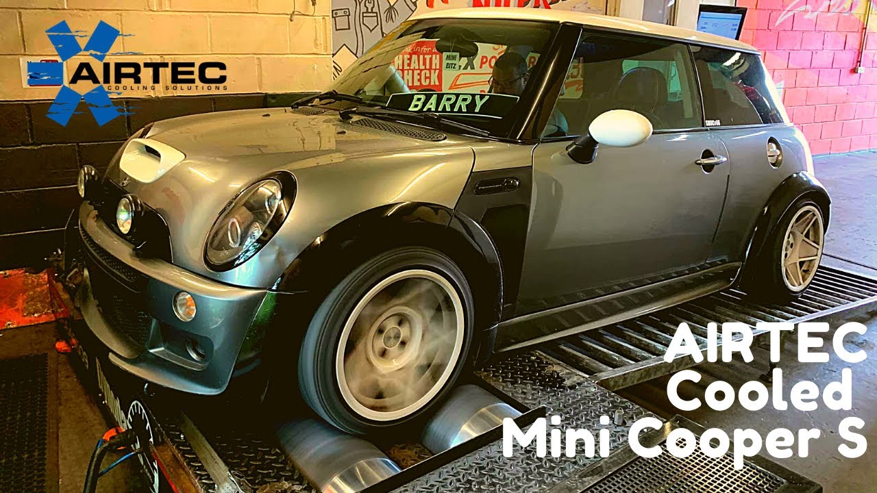 Airtec Cooled Mini Cooper S hits Dynodaze Rollers