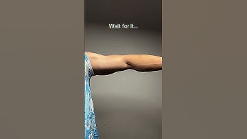 My bicep looks small until I flex 😳 #fitness #motivation