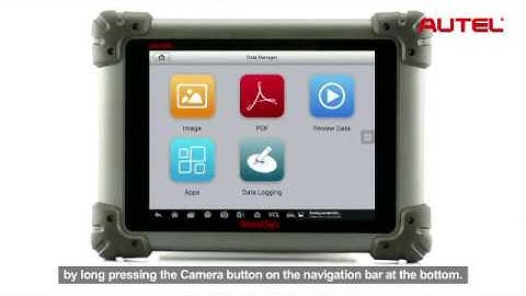 Autel MaxiSYS MS908/MaxiSys Pro MS908P/MaxiSys Mini MS905: Data manager