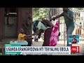 Uganda erangiriddwa, nti tekyalimu kirwadde ky'Ebola