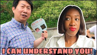 BLACK GIRL CATCHES CHINESE MAN GOSSIPING ABOUT HER.. | CAUGHT REDHANDED !!!