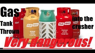 Gas Tank Thrown Into The Crusher Bd M S Creations