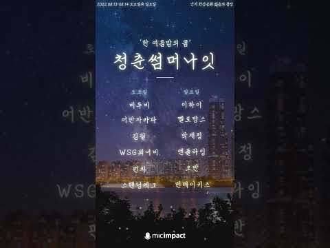 청춘썸머나잇 <strong>8.13</strong>-14 난지 한강공원 젊음의광장