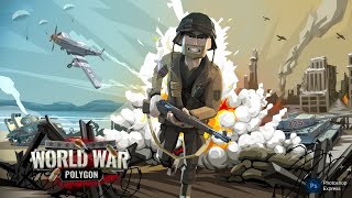 World War Polygon : first-person shooter ll Android & ios ll Gameplay