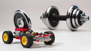 Strongest Lego Technic Vehicle  Gym Workout  Making and Testing #lego #moc #experiment