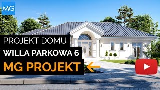 Projekt domu Willa parkowa 6 MG Projekt - 207,29 m2 - Koszt budowy 368 tys. zł screenshot 5