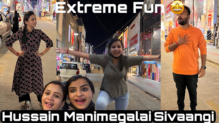 Hussain Manimegalai Sivaangi Fun task | O solriya Oo Solriya 🤩 Bangalore Vlogs