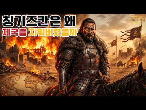잠들기 전 듣는 세계사: 칭기즈칸은 왜 호라즘 제국을 지도에서 지워버렸을까. [잠들기 전 / 역사]🔥