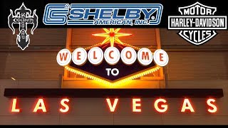 Take a trip to Las Vegas 2018, Shelby, Count Kustoms, Harley and more!