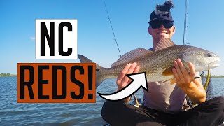 From backwaters to bridges! Kayak fishing for redfish